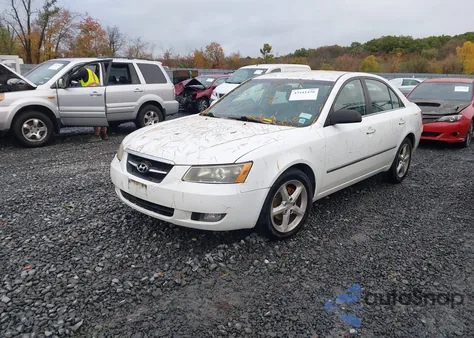 2008 Hyundai Sonata Limited/Se из США, поврежденный, VIN 5NPEU46CX8H317995